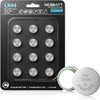 NICEBATT A76 357/303 LR44 Batteries 12 Pack, AG13 L1154F 357