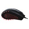 Mouse MM0 Mars Gaming (Sensor óptico, 2800 DPI, iluminación roja)