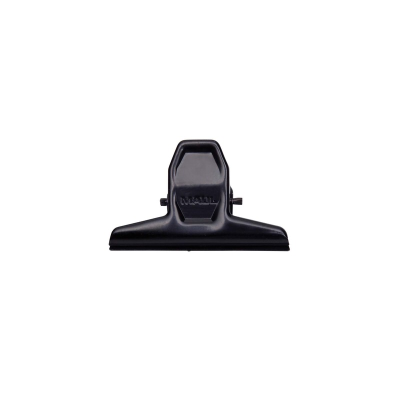 Maul 21007 Pro Letter Clip, Metal, Black, Width: 75 mm