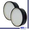 PUREBURG 2-Pack Replacement 2 HEPA Air Filters and 4 Activated