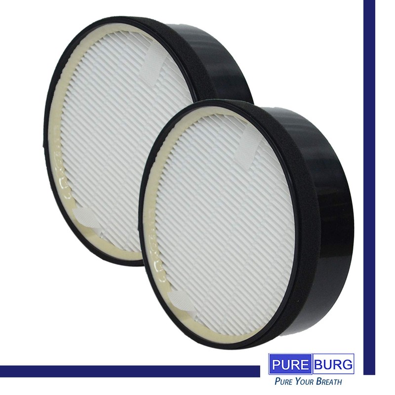 PUREBURG 2-Pack Replacement 2 HEPA Air Filters and 4 Activated