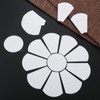 44 Pcs Paper Quilting Template, Yetaha, Reusable, Flower Shape Paper
