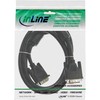 InLine® 17764 DVI – DVI Cable 3 m Black (Male/Male