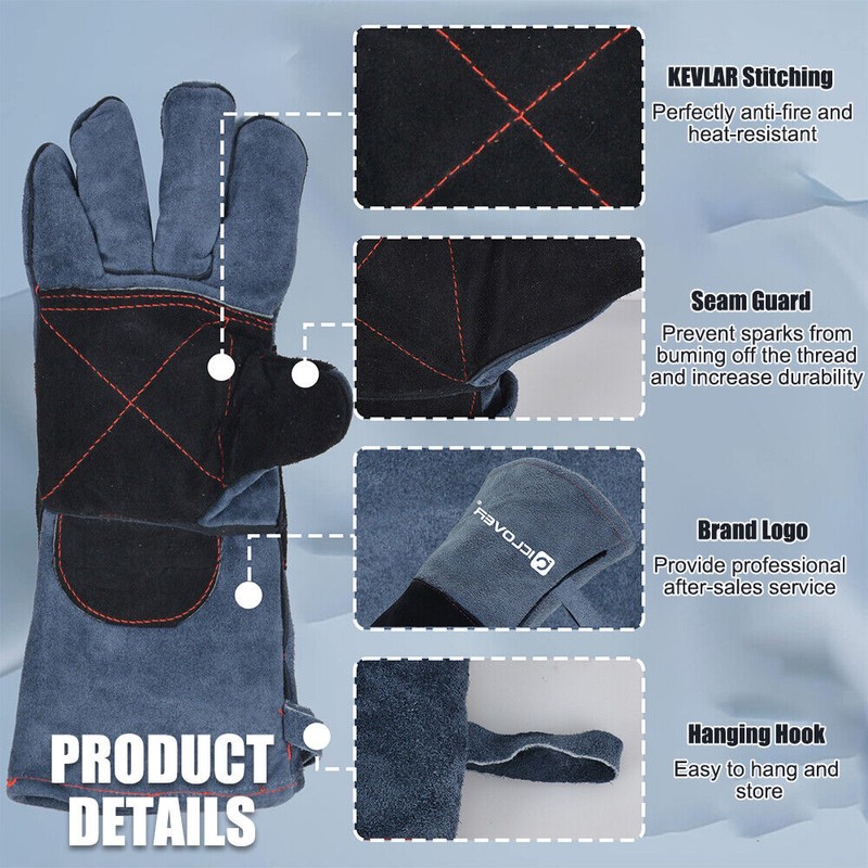 eperfectcom Animal Handling Gloves Anti Bite Training Cat Dog Pet