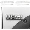 HEMI 5.7 Liter Emblem Overlay Decal - 2013-2018 Ram -