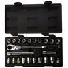 GEARWRENCH 23 Piece 3/8" Drive Pass-Thru™ 6 Point Standard SAE/Metric