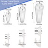 30 Pcs Upgraded Non Trace Picture Hooks –3-Size Set for