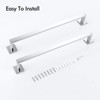 BANOLUX Towel Rack, 16-Inch Single Towel Bars for Bathroom, Towel