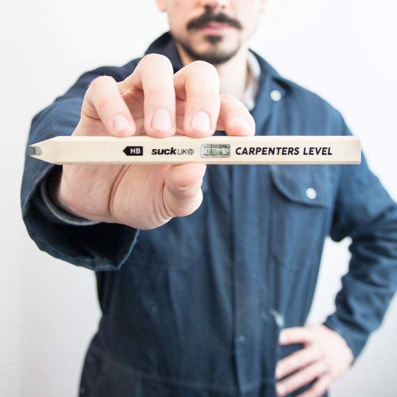 SUCK UK Spirit Level Pencil, Beige