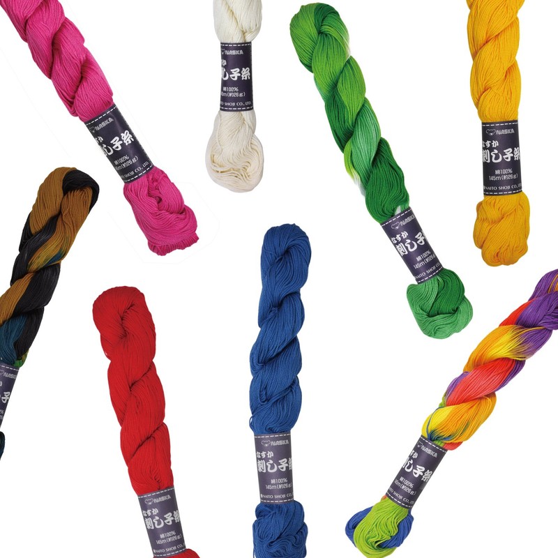 NASKA 刺し子糸 145m Col.16 紫