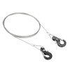 2pcs RC Metal Trailer Hook Aluminum Alloy Steel Rope Lightweight