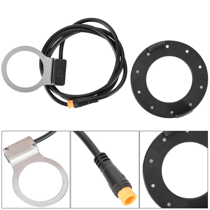 Electric Bike Waterproof Connector Ten Magnetic Point Power Sensor Bicycle