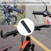Runseaway 2Pcs Bike Handlebar Grips Lock-on Non-Slip Rubber Bicycle Handle