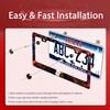 American Flag Eagle License Plate Frame Patriotic Eagle License Plate