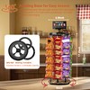 SUOWEEI Chip Rack Display Stand, 5 Tiers 40 Clips Chip
