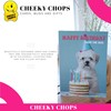 Funny Rude Cheeky Chops Cards - Birthday Dad Father -