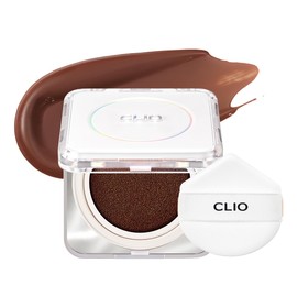 CLIO Kill Cover Founwear Cushion The Original – Korean Makeup, Full High Coverage, Airy Satin Finish, Skin Fit, 42C CACAO