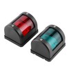 Pair of IP66 Signal Lamp Red Green LED Navigation Warning