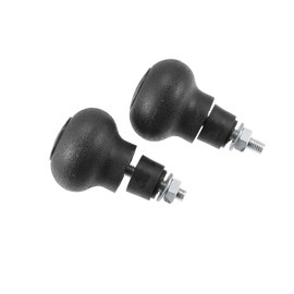 REPAIROCK 2pcs Steering Wheel Knob 8mm Screw Steering Wheel Knob for Forklift Auto Replacement Parts