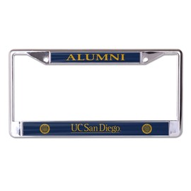 UC San Diego Alumni Chrome License Plate Frame