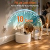 DOOOB Ceramic Dog Water Fountain, 4L/135oz Ceramic Cat Water Fountain