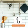 PATIKIL 2.5" S Hooks, 10 Pack Hook Wire Rack Hooks