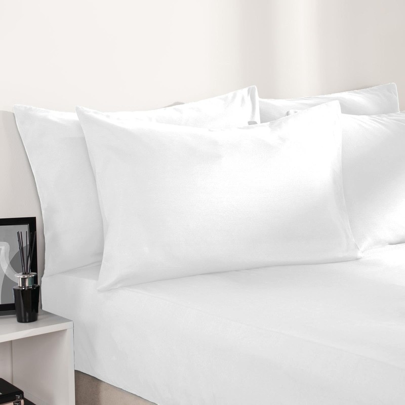 Brentfords King Size Fitted Sheets Deep Fit, Microfibre Bedsheet Easy