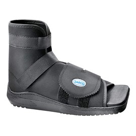 Darco Slimline Cast Boot, Facilitates a Correct Walking Pattern, Features A Higher Ankle Strap for Added Stability, Reduces Plantar Pressure, Large