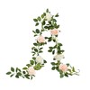 Carlita‘s Blooms Artificial Rose Garlands Rose Vines Leaves Banners Hanging