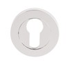 Excel Architectural DH3683 Round Euro Profile Escutcheon Set, Polished Chrome