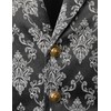 VATPAVE Mens Victorian Suit Vest Steampunk Gothic Waistcoat Large SU14