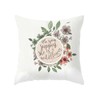 Aimoha Botanical Scandinavian Natural Cushion Cover 18.7 x 18.7 inches