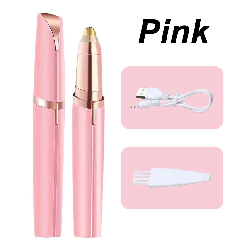 Electric Eyebrow Trimmer for Women – Portable Facial Hair Remover