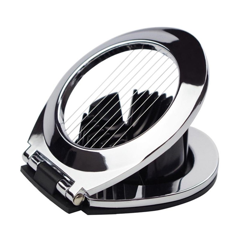2 in 1 Zinc Alloy Boiled Egg Cutter Grater Household