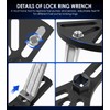 Yoursme Fuel Pump Removal Tool, Universal Fuel Tank Lock Ring