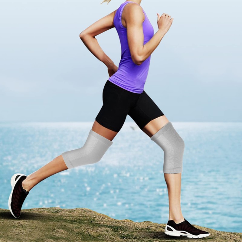 TOPINCN Knee Pads, Ultra Thin Knee Warmers, Pack of 2