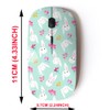 2.4G Wireless Mouse with Cute Pattern Design for All Laptops