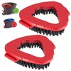 2 PCS O-Ceda Spin Mop Scrub Brush Head Attachments, Scrubbing