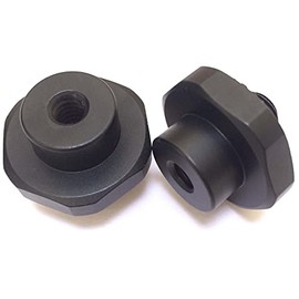 2x 7W1 Hexagonal Screws 1/4 Female To 3/8 Male Adapter For DSLR SLR Video Camera Mobile Tripod Monopod Platform Flash Bracket Lights Hot Shoe Shoot Quick Connect-or Photograph Parts Accessories