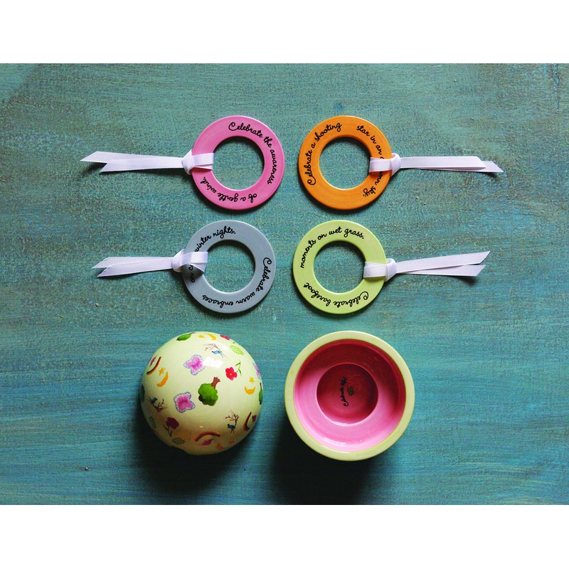 Creative Co-Op DA3927 Celebrations of Life Dolomite Sphere of Wonder