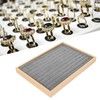 Jewelry Drawer Organizer Multipurpose 100 Grids Ring Drawer Storage Insert