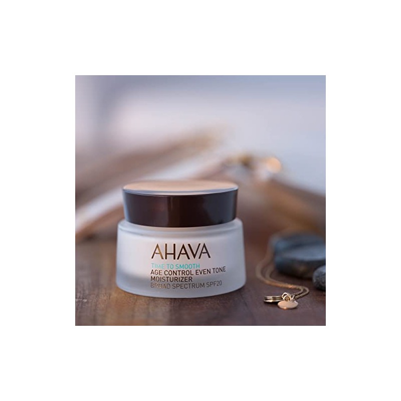 Ahava Time Smooth Hidratante Tono Uniforme Control Edad Amplio Espectro