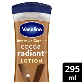 Vaseline Intensive Care™ Cocoa Radiant Body Lotion for dry skin with 48H moisture + ultra hydrating lipids 295 ml