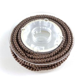 LSNDF Pre-Loaded Silicone Nano Ring Beads Hair Extensions Nano Lined Beads 1Roll= 1000Pcs Easy Application No Slip