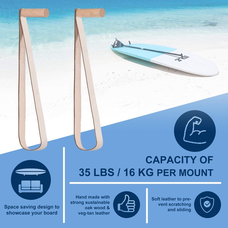 Hang 11 Surfboard Wall Mount - Surf Board Wall Hangers,