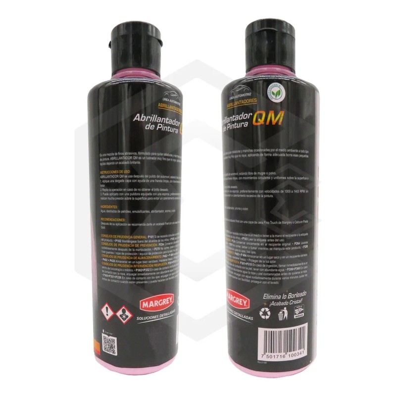 2abrillantador Cera Qm 500ml Pintura Acabado Cristal Margrey