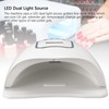 UV LED Nail Lamp Automatic Sensor 45pcs Light Chips 4
