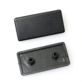 PZRT 10pcs 2040 European Standard Aluminum Profile End Cap 2040 T-Slot Aluminum Profile Accessories, Black