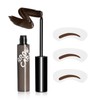 Peel Off Eyebrow Gel Tint- Brow Tattoo with Eyebrow Stencils,