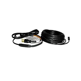 EasyHeat 60' Roof Deicing Cable, For Roof and Gutters, Pre-assembled for Ice and Snow Damage Prevention, 300 Watts